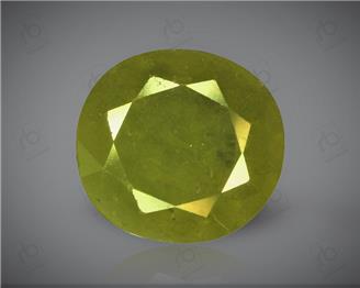 Natural Heated & Treated Yellow Sapphire Certified 4.88 CTS (DIN 86178 )